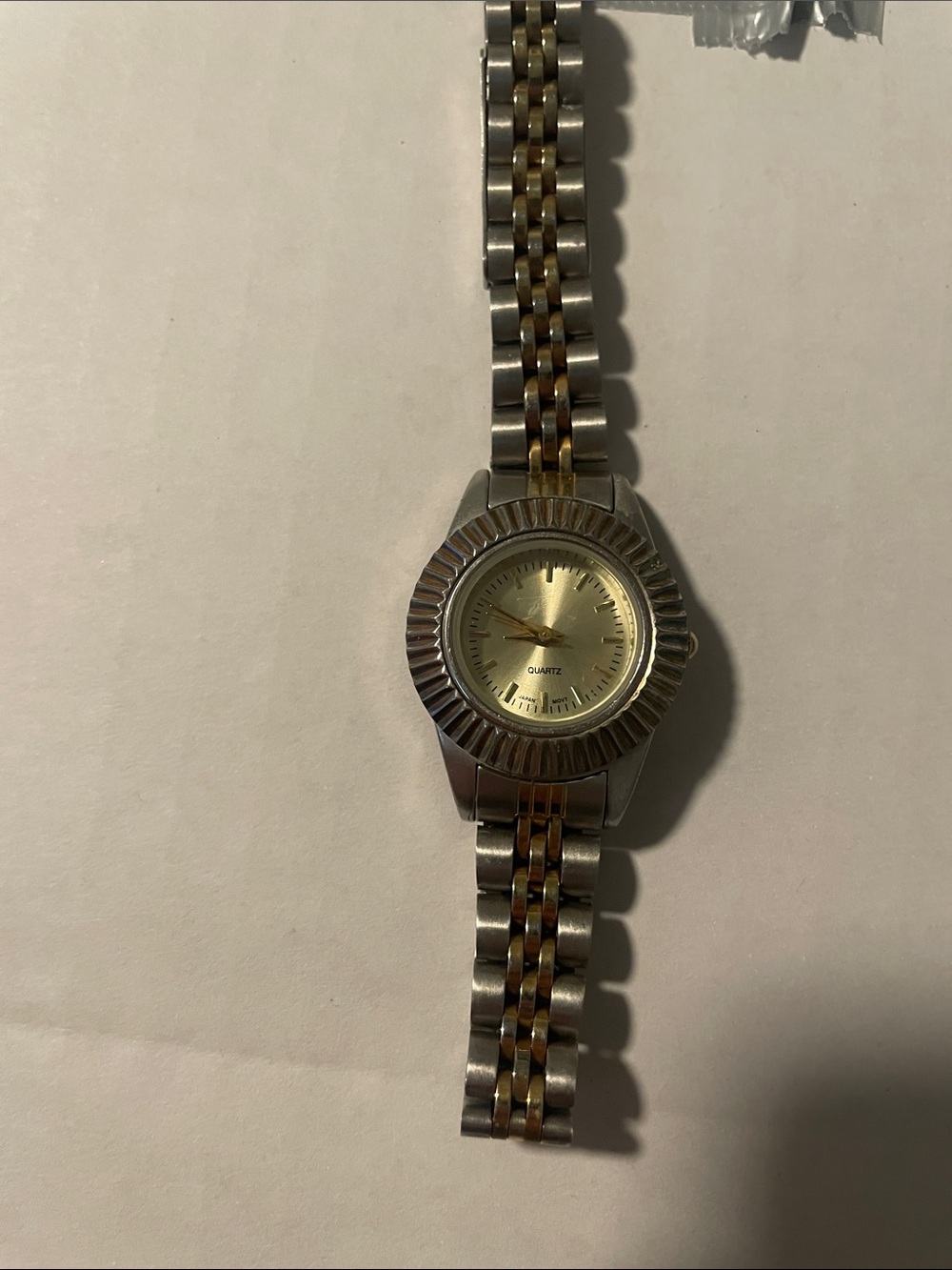 Gold plated women’s watch